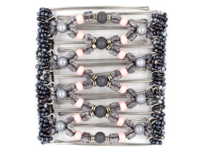 African Butterfly - 9 Tong Wire Hair Clip 333