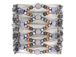 African Butterfly - 9 Tong Wire Hair Clip 338
