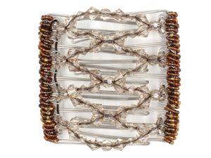 African Butterfly - 9 Tong Wire Hair Clip 342