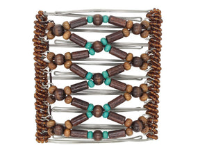 African Butterfly - 9 Tong Wire Hair Clip 366