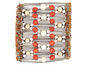 African Butterfly - 9 Tong Wire Hair Clip 395