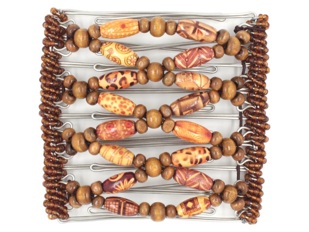 African Butterfly - 9 Tong Wire Hair Clip 428