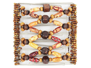African Butterfly - 9 Tong Wire Hair Clip 454