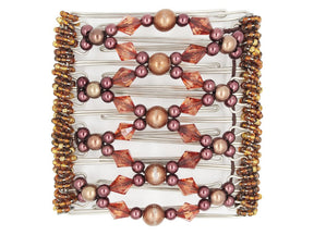 African Butterfly - 9 Tong Wire Hair Clip 469