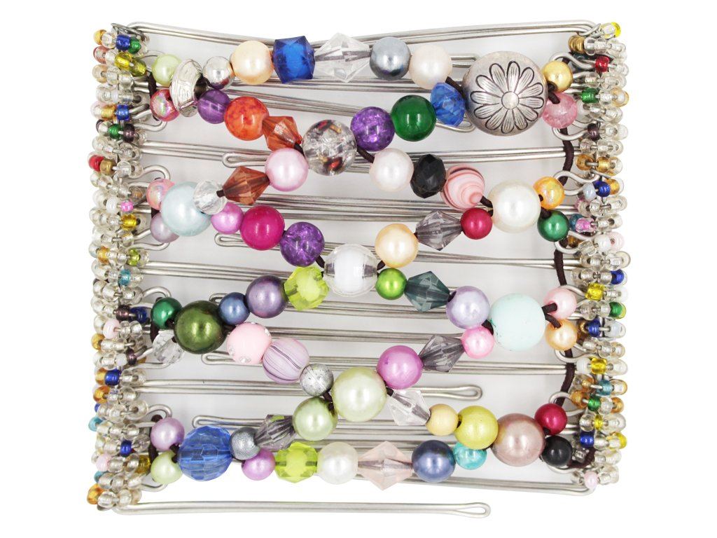 African Butterfly - 9 Tong Wire Hair Clip 480