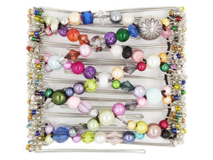 African Butterfly - 9 Tong Wire Hair Clip 480