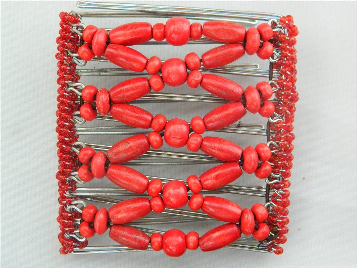 African Butterfly - 9 Tong Wire Hair Clip 49