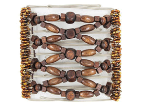 African Butterfly - 9 Tong Wire Hair Clip 497