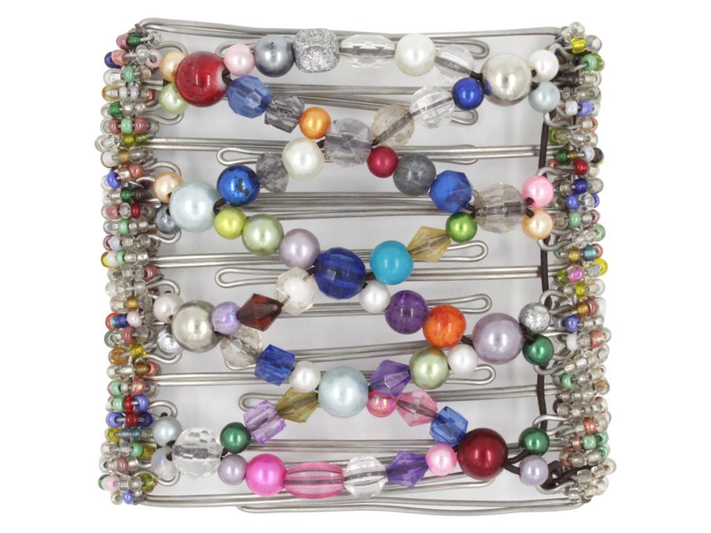 African Butterfly - 9 Tong Wire Hair Clip 511