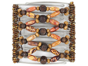 African Butterfly - 9 Tong Wire Hair Clip 520