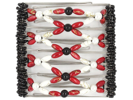 African Butterfly - 9 Tong Wire Hair Clip 523