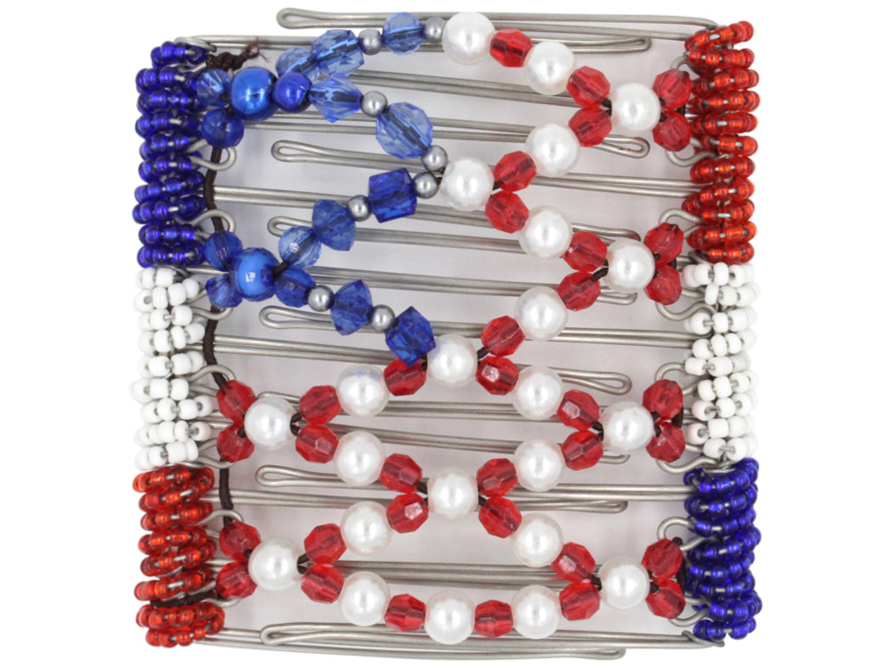 African Butterfly - 9 Tong Wire Hair Clip 525