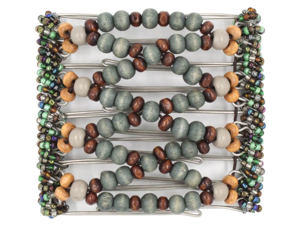 African Butterfly - 9 Tong Wire Hair Clip 526