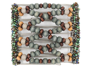 African Butterfly - 9 Tong Wire Hair Clip 526