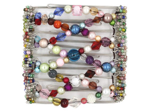 African Butterfly - 9 Tong Wire Hair Clip 532