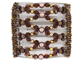 African Butterfly - 9 Tong Wire Hair Clip 536