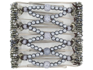 African Butterfly Wire Hair Clip - 9 Tong 562