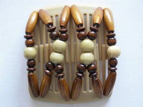 African Butterfly Chameleon Hair Comb - Beada Blonde 02