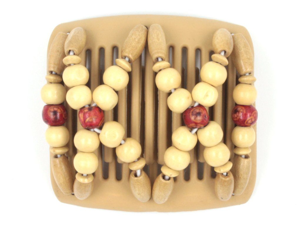 African Butterfly Chameleon Hair Comb - Beada Blonde 10