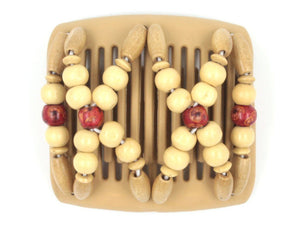 African Butterfly Chameleon Hair Comb - Beada Blonde 10