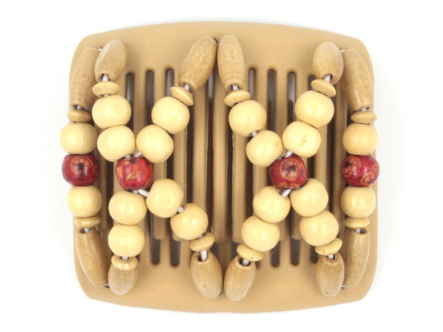 African Butterfly Chameleon Hair Comb - Beada Blonde 10