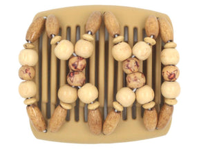 African Butterfly Chameleon Hair Comb - Beada Blonde 22