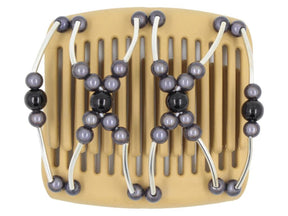African Butterfly Chameleon Hair Comb - Beada Tube Blonde 16
