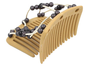 African Butterfly Chameleon Hair Comb - Beada Tube Blonde 16
