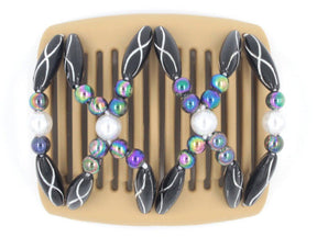 African Butterfly Chameleon Hair Comb - Dalena Blonde 14