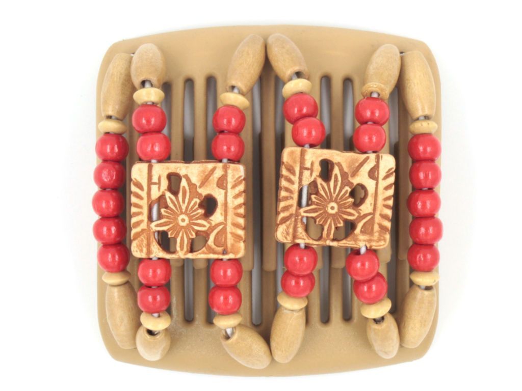 African Butterfly Chameleon Hair Comb - Dupla Blonde 20