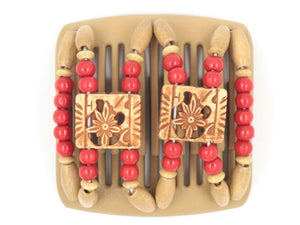 African Butterfly Chameleon Hair Comb - Dupla Blonde 20