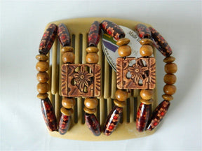 African Butterfly Chameleon Hair Comb - Dupla Blonde 21