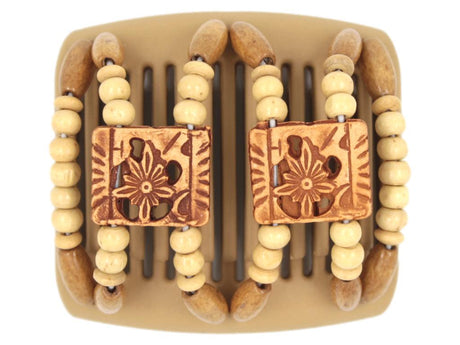 African Butterfly Chameleon Hair Comb - Dupla Blonde 27
