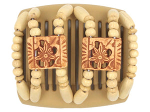 African Butterfly Chameleon Hair Comb - Dupla Blonde 30