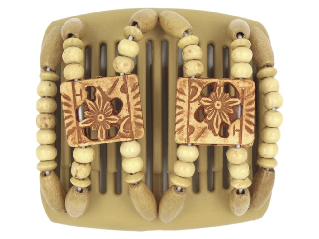 African Butterfly Chameleon Hair Comb - Dupla Blonde 34