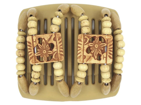 African Butterfly Chameleon Hair Comb - Dupla Blonde 34