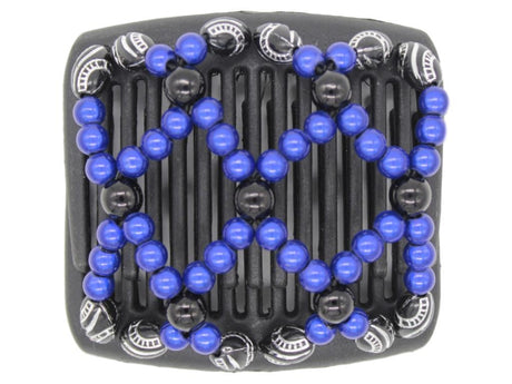 African Butterfly Chameleon Hair Comb - Ndalena Black 27