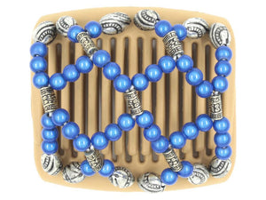 African Butterfly Chameleon Hair Comb - Ndalena Blonde 16