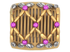African Butterfly Chameleon Hair Comb - Ndalena Blonde 21