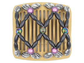 African Butterfly Chameleon Hair Comb - Ndalena Blonde 23