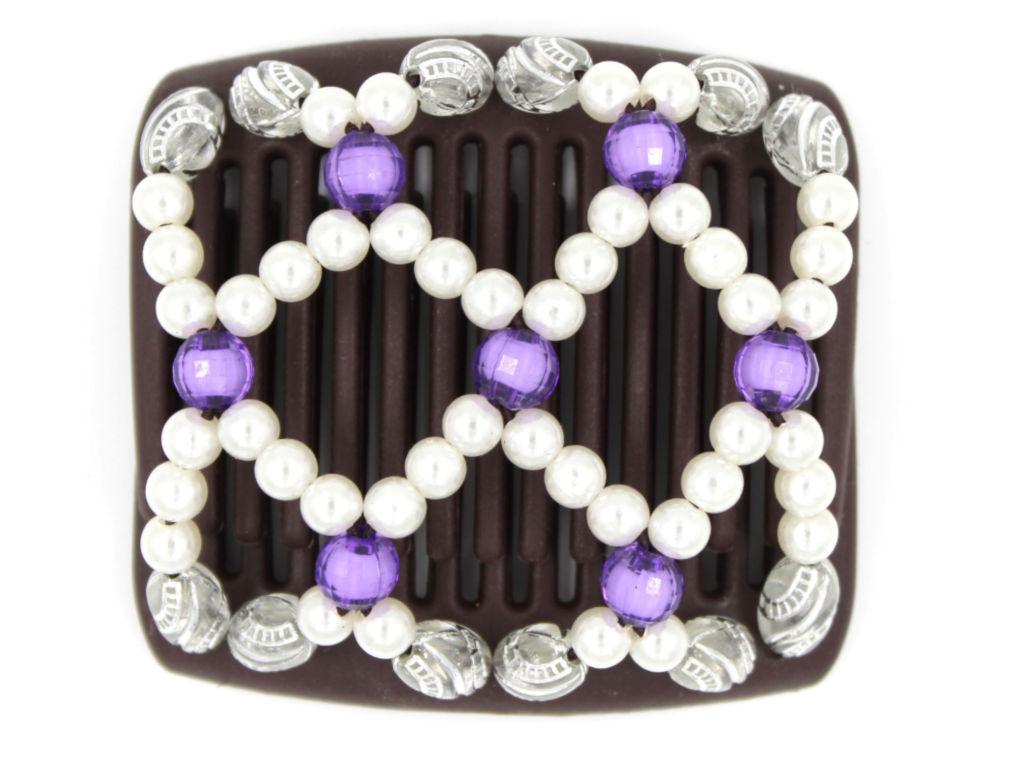 African Butterfly Chameleon Hair Comb - Ndalena Brown 15