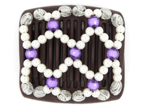 African Butterfly Chameleon Hair Comb - Ndalena Brown 15