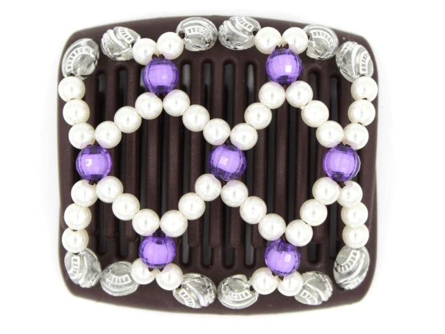 African Butterfly Chameleon Hair Comb - Ndalena Brown 15