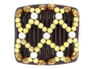 African Butterfly Chameleon Hair Comb - Ndalena Brown 16