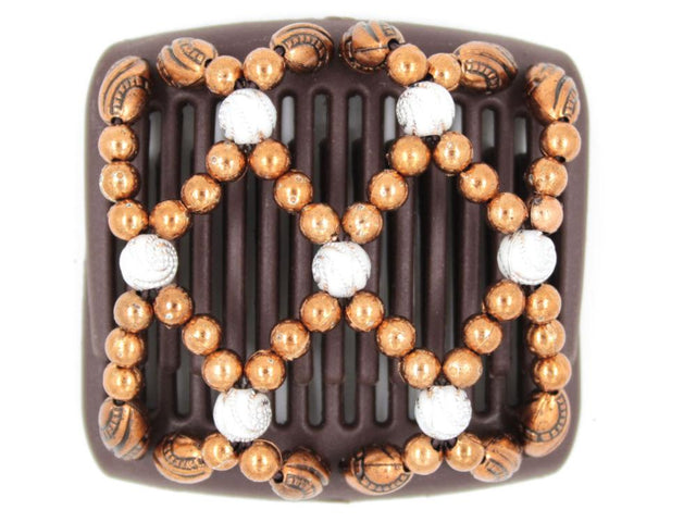 African Butterfly Chameleon Hair Comb - Ndalena Brown 17