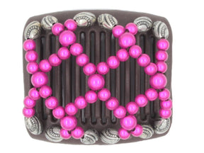 African Butterfly Chameleon Hair Comb - Ndalena Brown 18