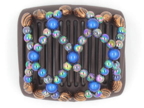 African Butterfly Chameleon Hair Comb - Ndalena Brown 19