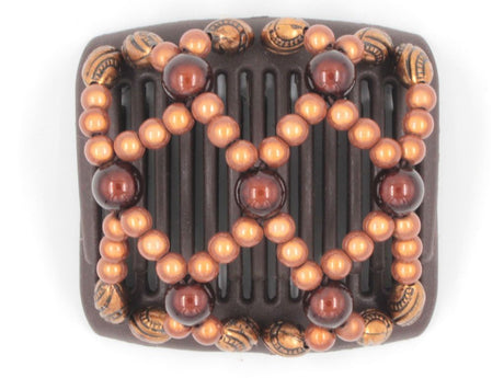 African Butterfly Chameleon Hair Comb - Ndalena Brown 20