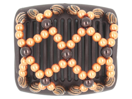 African Butterfly Chameleon Hair Comb - Ndalena Brown 25