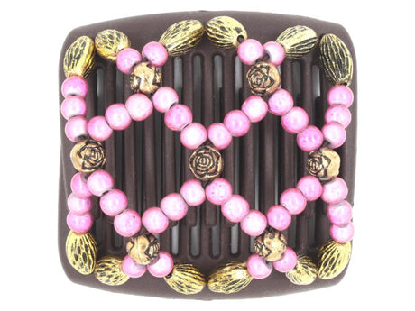 African Butterfly Chameleon Hair Comb - Ndalena Brown 26
